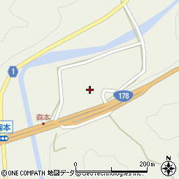兵庫県豊岡市竹野町森本328周辺の地図