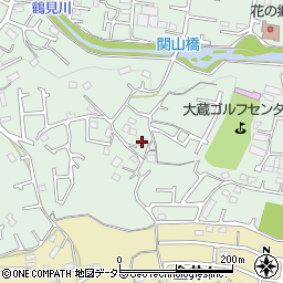 東京都町田市大蔵町3033周辺の地図