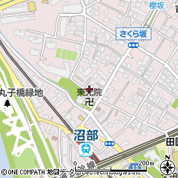 東京都大田区田園調布本町36-16周辺の地図