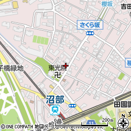 東京都大田区田園調布本町36-12周辺の地図