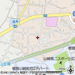 東京都町田市野津田町42周辺の地図