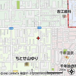 神奈川県川崎市高津区千年1023-2周辺の地図