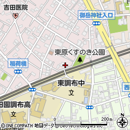 東京都大田区田園調布本町13-14周辺の地図