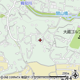 東京都町田市大蔵町3002周辺の地図