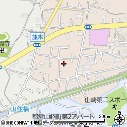 東京都町田市野津田町43周辺の地図