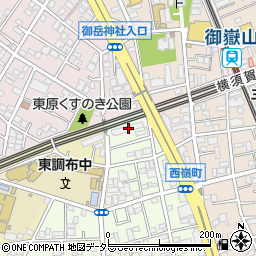 東京都大田区西嶺町1周辺の地図
