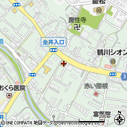 東京都町田市大蔵町189周辺の地図