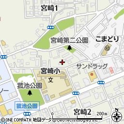 千葉県千葉市中央区宮崎2丁目1-35周辺の地図