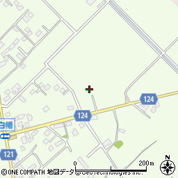 千葉県山武市白幡1672周辺の地図