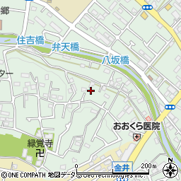 東京都町田市大蔵町3144-13周辺の地図