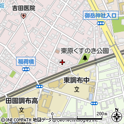 東京都大田区田園調布本町13-17周辺の地図