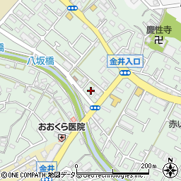 東京都町田市大蔵町207周辺の地図