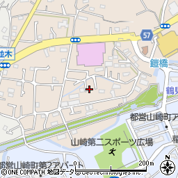 東京都町田市野津田町136周辺の地図