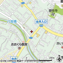 東京都町田市大蔵町208周辺の地図