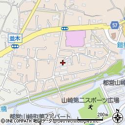 東京都町田市野津田町134周辺の地図