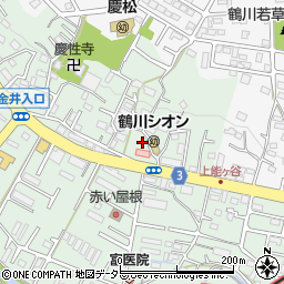 東京都町田市大蔵町2214周辺の地図
