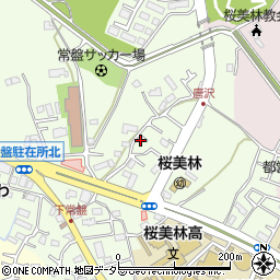 東京都町田市常盤町3587周辺の地図