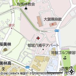 東京都町田市下小山田町3552周辺の地図