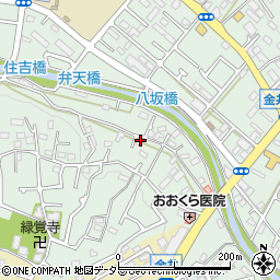 東京都町田市大蔵町3144-9周辺の地図