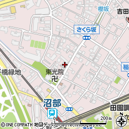 東京都大田区田園調布本町36-10周辺の地図