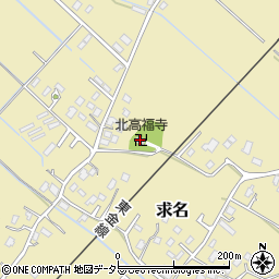 北高福寺周辺の地図