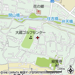 東京都町田市大蔵町3092周辺の地図