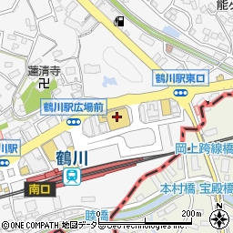 ノジマＮＥＷ鶴川店周辺の地図