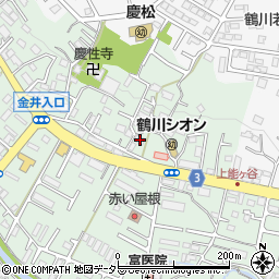 東京都町田市大蔵町2188周辺の地図