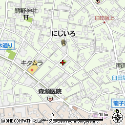臼田坂児童公園周辺の地図