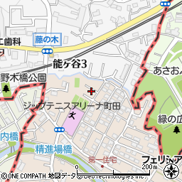 東京都町田市三輪町30周辺の地図
