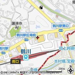 みずほ銀行マルエツ鶴川店 ＡＴＭ周辺の地図