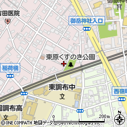 東京都大田区田園調布本町13-11周辺の地図