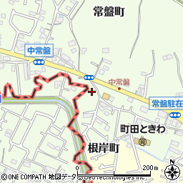 東京都町田市常盤町3446周辺の地図