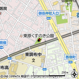 東京都大田区田園調布本町1周辺の地図