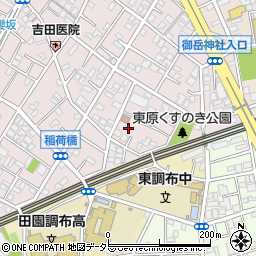 東京都大田区田園調布本町13-18周辺の地図