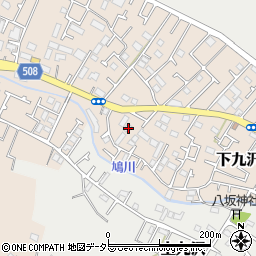神奈川県相模原市緑区下九沢2498周辺の地図