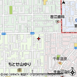 神奈川県川崎市高津区千年1044周辺の地図