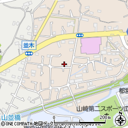 東京都町田市野津田町41周辺の地図