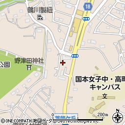 東京都町田市野津田町2464周辺の地図