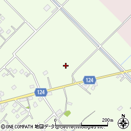 千葉県山武市白幡1708周辺の地図