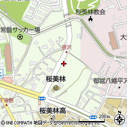 東京都町田市常盤町3619周辺の地図