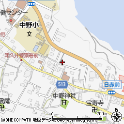 神奈川県相模原市緑区中野583周辺の地図