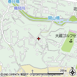 東京都町田市大蔵町3030周辺の地図