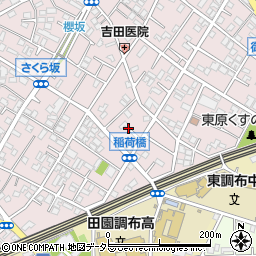 東京都大田区田園調布本町16周辺の地図