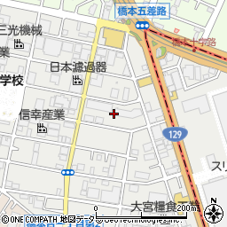 神奈川県相模原市緑区橋本台1丁目10周辺の地図