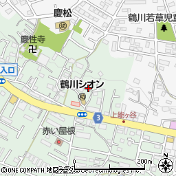 東京都町田市大蔵町2217周辺の地図