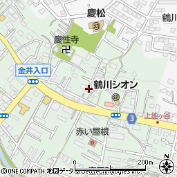 東京都町田市大蔵町2187周辺の地図