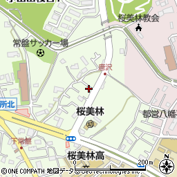 東京都町田市常盤町3584周辺の地図