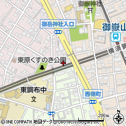 東京都大田区田園調布本町58周辺の地図