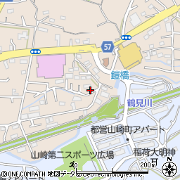 東京都町田市野津田町174周辺の地図